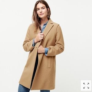JCrew Daphne topcoat - NWT - never worn - size 2